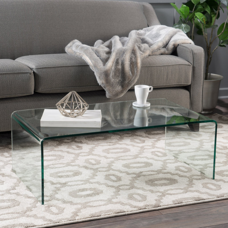 Coffee Table 12Mm Tempered Bent Glass