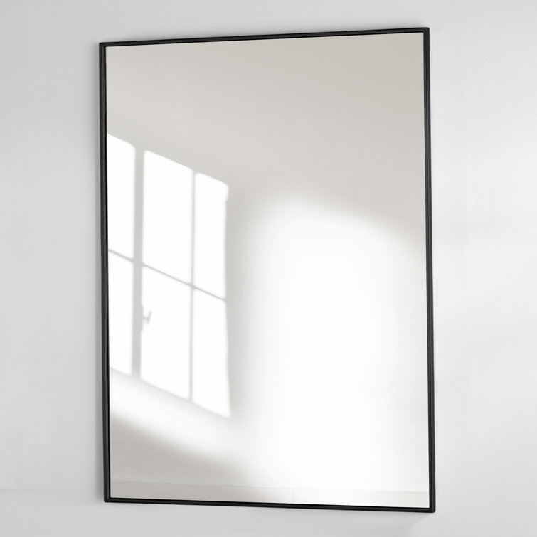 sabine metal rectangle wall mirror
