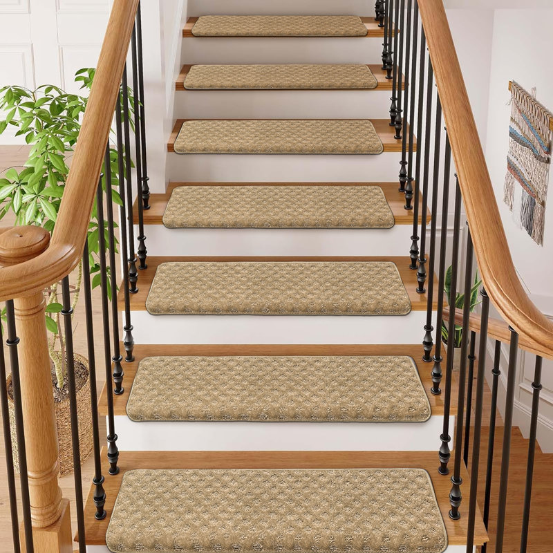 Bullnosed Non Slip Stair Treads (Set of 14) (Set of 14)