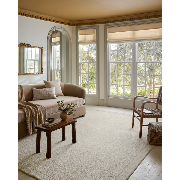 Magnolia Home by Joanna Gaines x Loloi Henley Ivory / Silver Area Rug