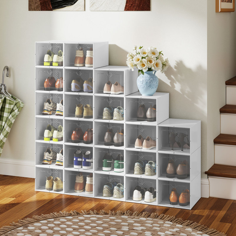 Large Size Shoe Storage Box (Set of 24)