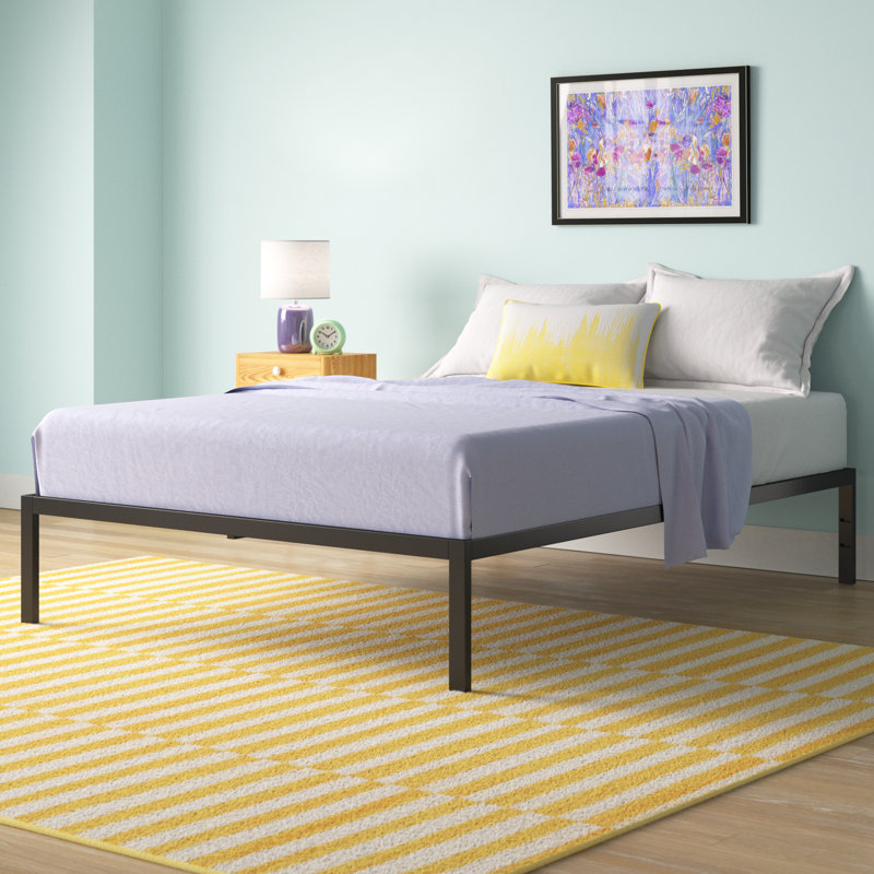 wayfair sleep™ 14" steel platform bed frame