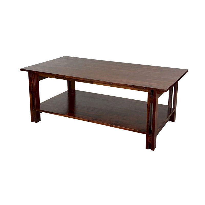 Damius Solid Wood Coffee Table