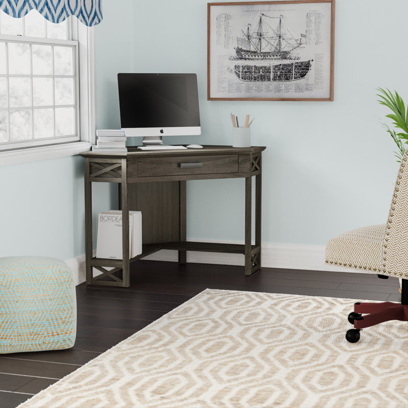 Incomplete Moorton Corner Computer Desk Made with Solid Wood