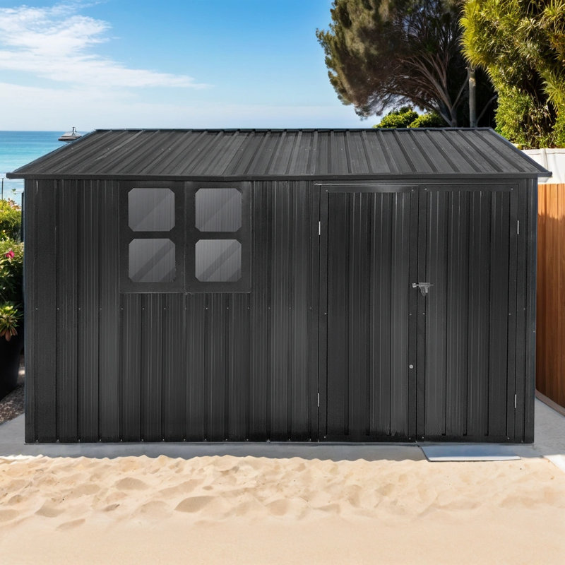(Similar) Metal outdoor storage sheds with window 10ftx8ft