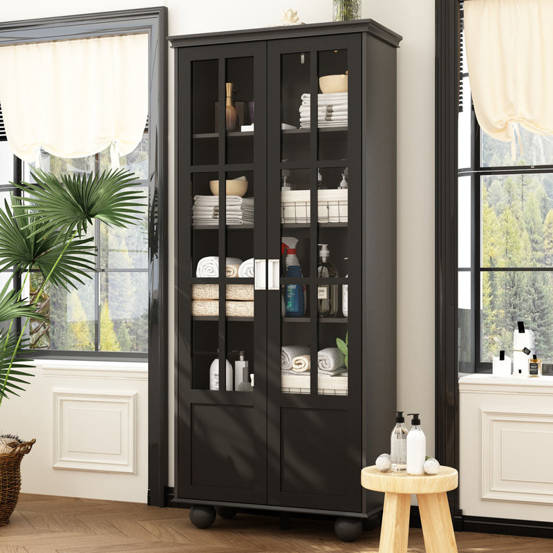Meleya Freestanding Bathroom Cabinet