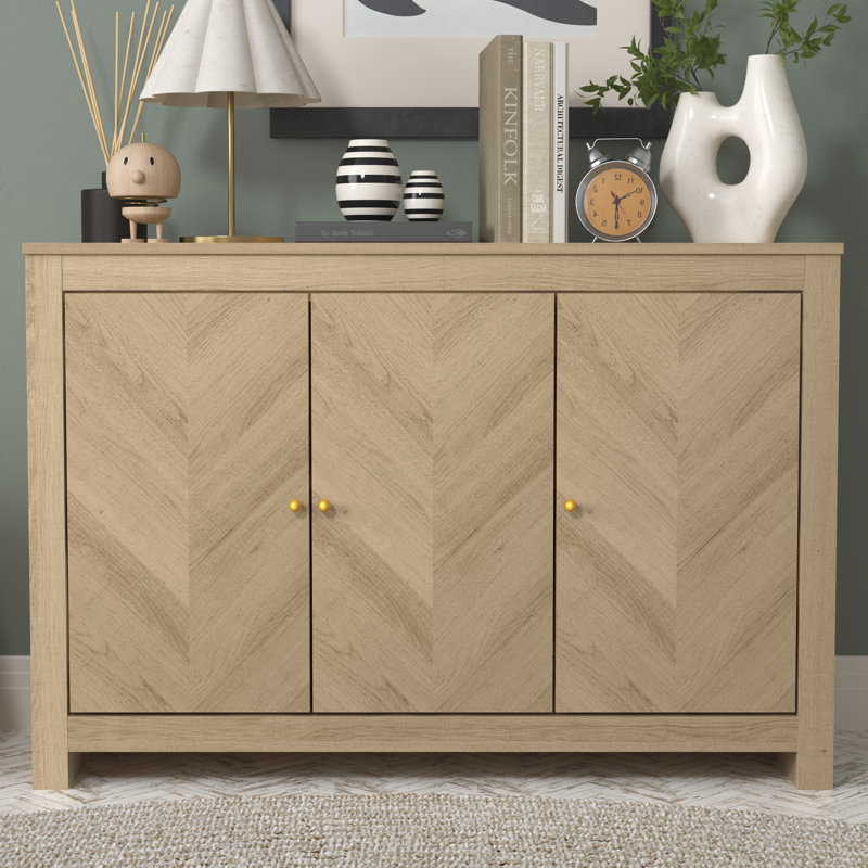 ((Incomplete ))Aleshire 44.3\" 3 Door Sideboard