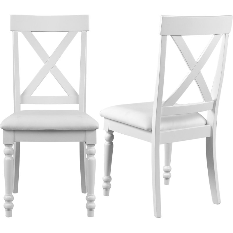 Bodison (Philippe) Cross Back Side Dining Chair (Set of 2) (Set of 2)