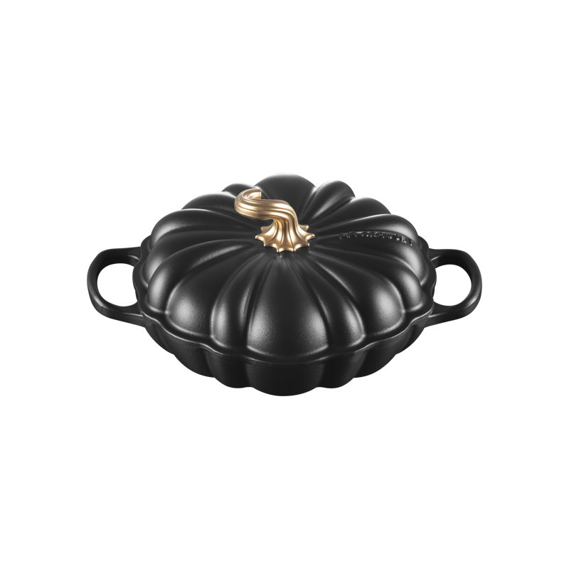 Le Creuset Enameled Cast Iron Signature Pumpkin Braiser, 2.75 Qt.