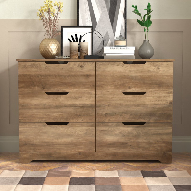 aroob 6 drawer dresser 47.24'' w