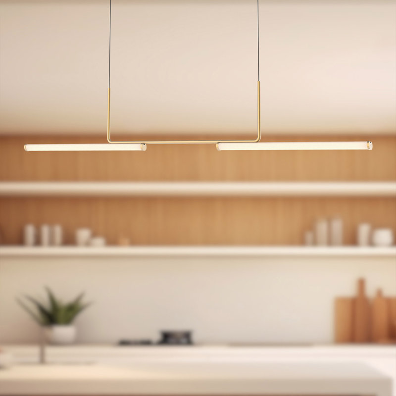 Vesper 1 - Light LED Kitchen Island Pendant