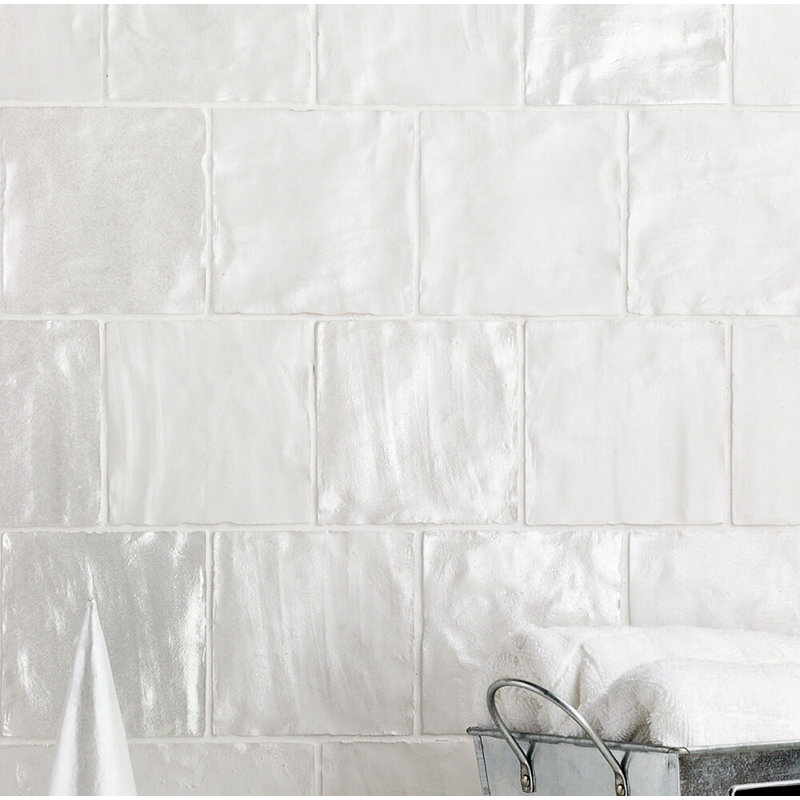 similar to stock photo Southampton 4\" x 4\" Satin Finish Handmade Look Wall Tile (5.38 Sq. Ft. / Case)