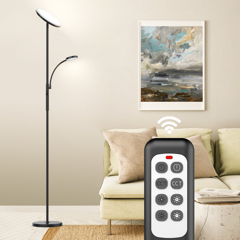 gaillac 68.9 led floor lamp with remote control