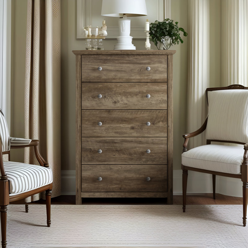 Tevrat 5 Drawers 31.1" W Dresser