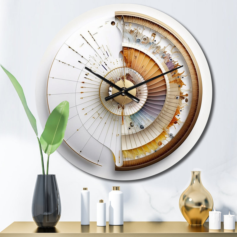 Metal Wall Clock
