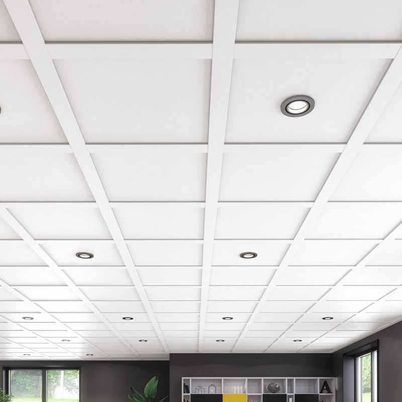 Suspended Ceiling Tile and Grid Kit