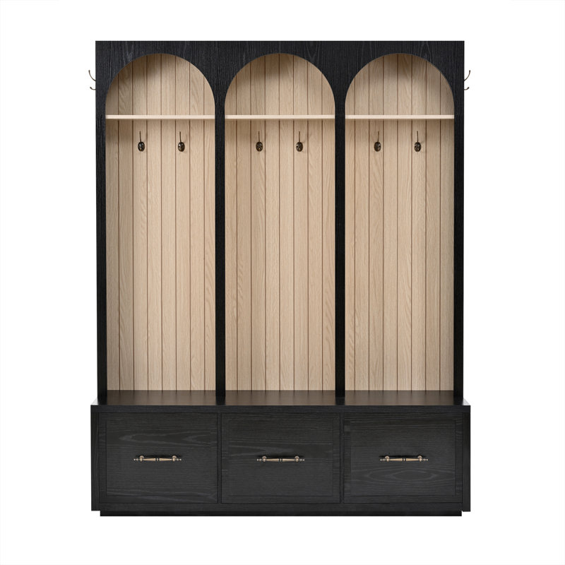 Hall Tree 59'' Wide With Bench