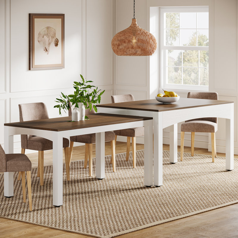 94.5" Farmhouse Extendable Dining Table