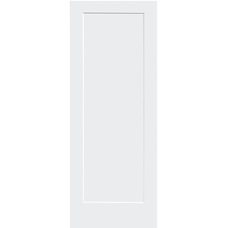 paneled solid wood primed standard door
