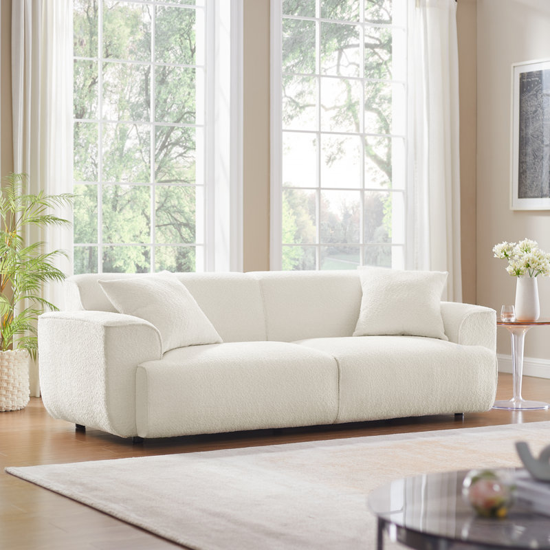 MINIMORE Modern Style 91"W Wallas 3Seater Sofa