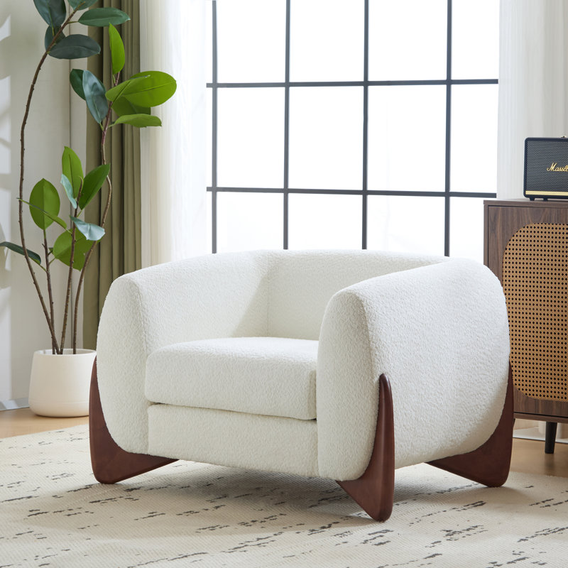 Rhudine Boucle Upholstered Sofa