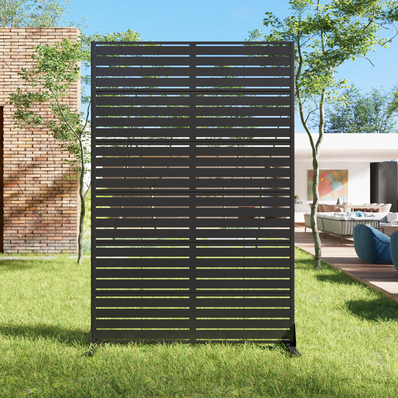 6 ft. H x 4 ft. W Metal Privacy Screen