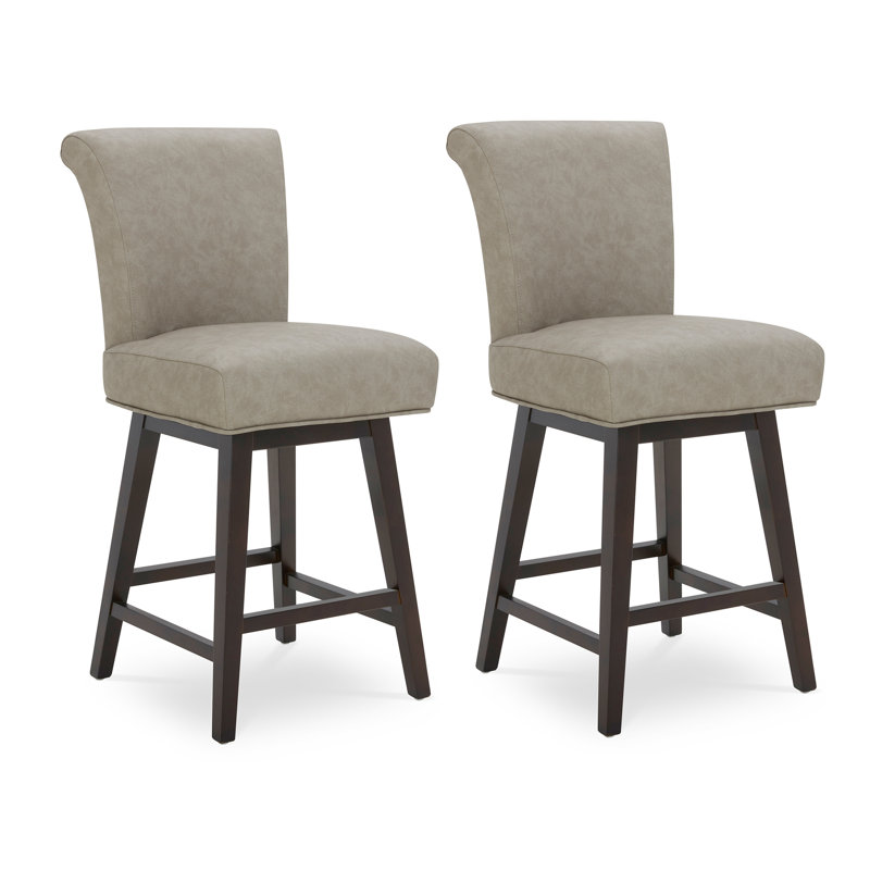 Alanys Swivel Counter & Bar Stool (Set of 2)