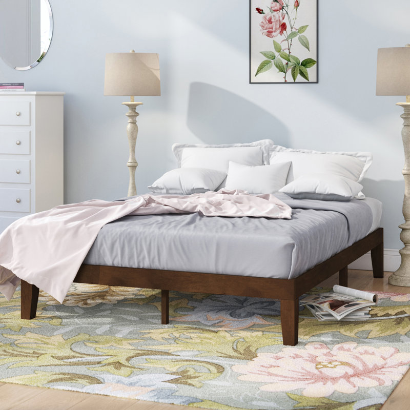 Harlow Solid Wood Platform Bed