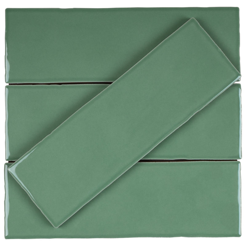 Borgo Subway 2.6 in. x 7.9 in. Polished Porcelain Floor and Wall Tile