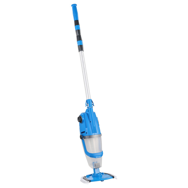 pool vacuum, 26 gpm handheld cordless hot tub vacuum with extension pole, for deep cleaning & strong suction, rechargeable pool cleaner, running up to 1hour, for above ground/inground pool spas ldscycqjqld438ohyv1