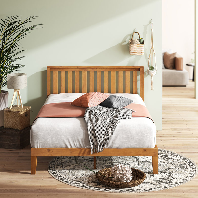 ( similar)Sawiris Solid Wood Low Profile Platform Bed