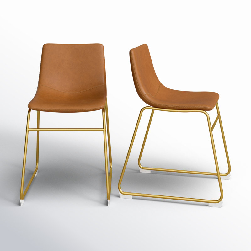 (Similar) Nia Vegan Leather Side Chair (Set of 2)