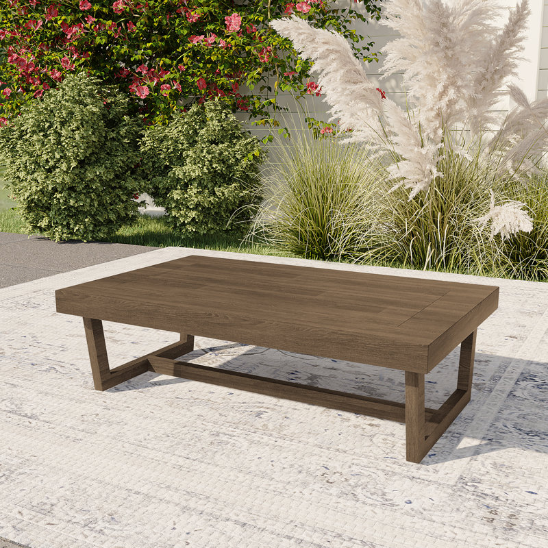 Polett Rectangular Outdoor Coffee Table