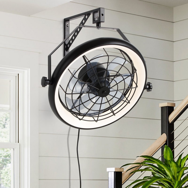 23" Latresha Fansconce Wall Mounted Fan