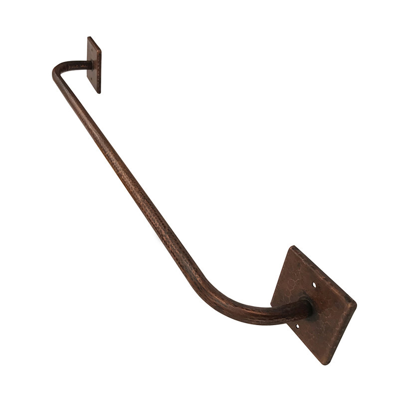 24" Hammered Copper Towel Bar TR24DB