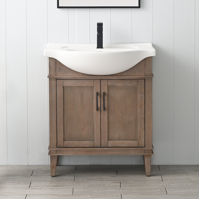 (Sink only)Arlowene 30'' Single Bathroom Vanity with Ceramic Top