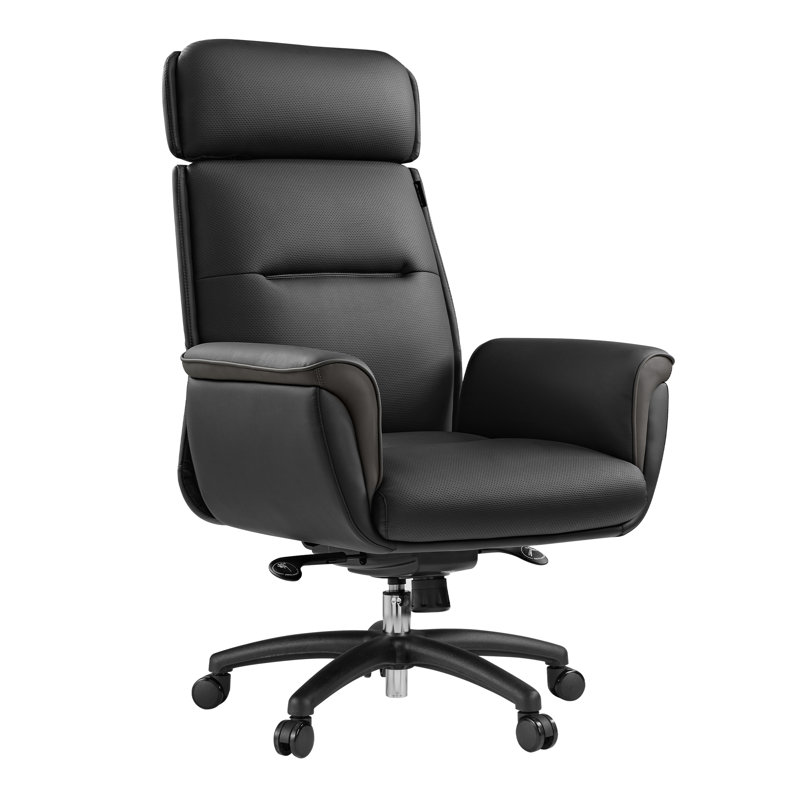 Eureka Silicone Leather Executive Chair with Headrest INCOMPLETE 
