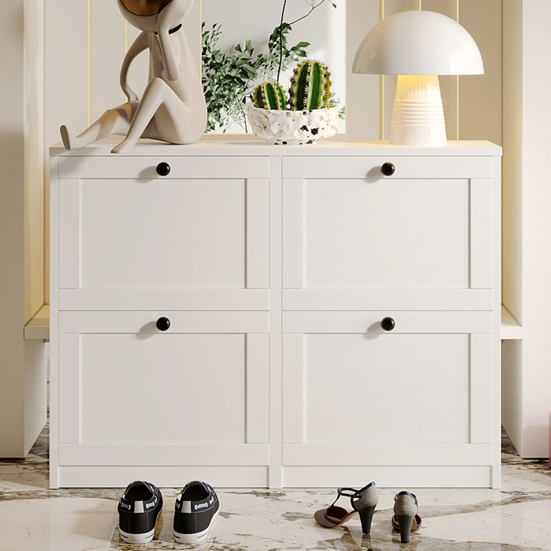 josy 16 pair shoe storage cabinet