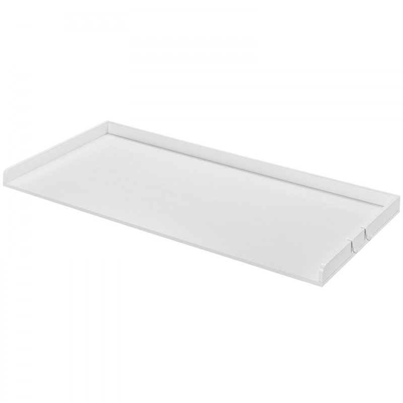 Washer Dryer Countertop, Laundry Wood Shelf Topper with Edge, 54" Width x 27" Depth Cover Guard Organizer for Washer and Dryer Laundry Hamper Counter Storage Organization
