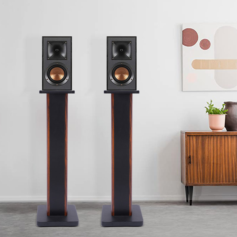 27.6'' Fixed Height Speaker Stand (Set of 2)