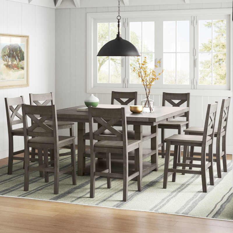 Helmsley Extendable Pine Solid Wood Dining Set