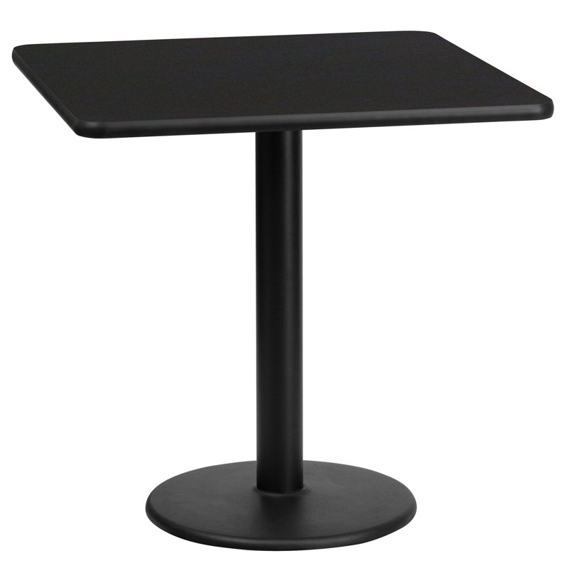 jack square laminate table top with table height base