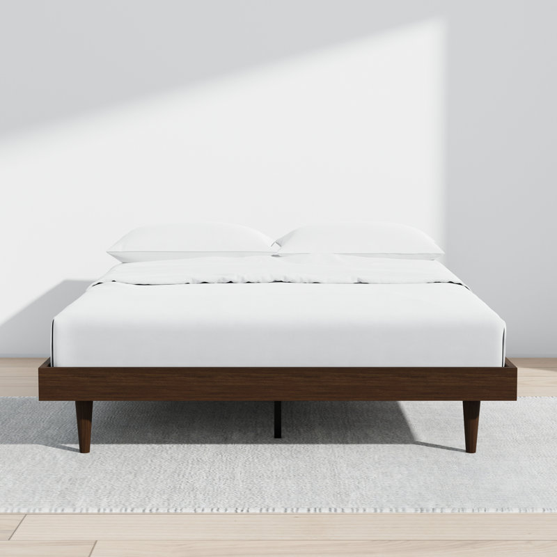 Wojcik Modern Wooden Bed Frame