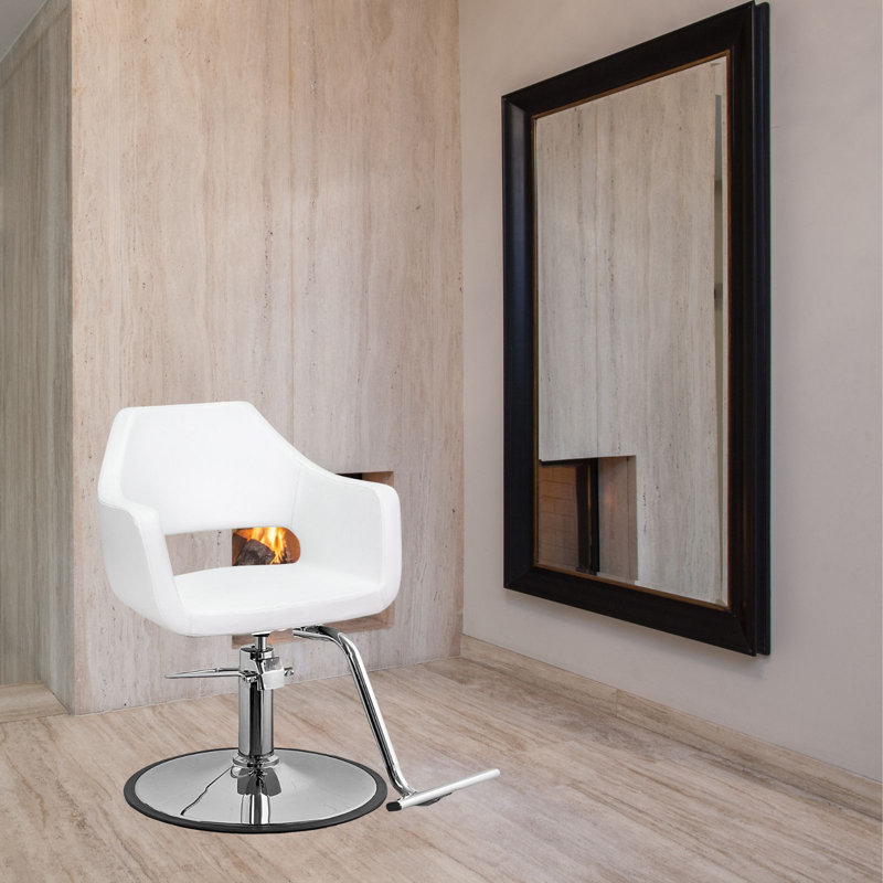 Remsen Faux Leather Salon Styling Chair