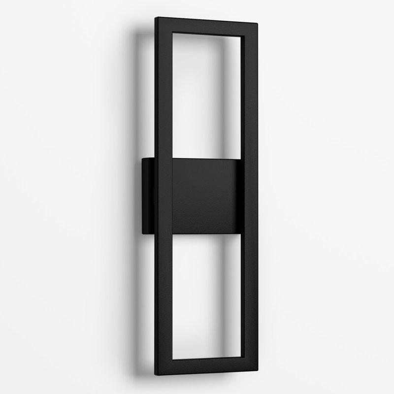 Almantas Iron LED Wall Light (Set of 2)
