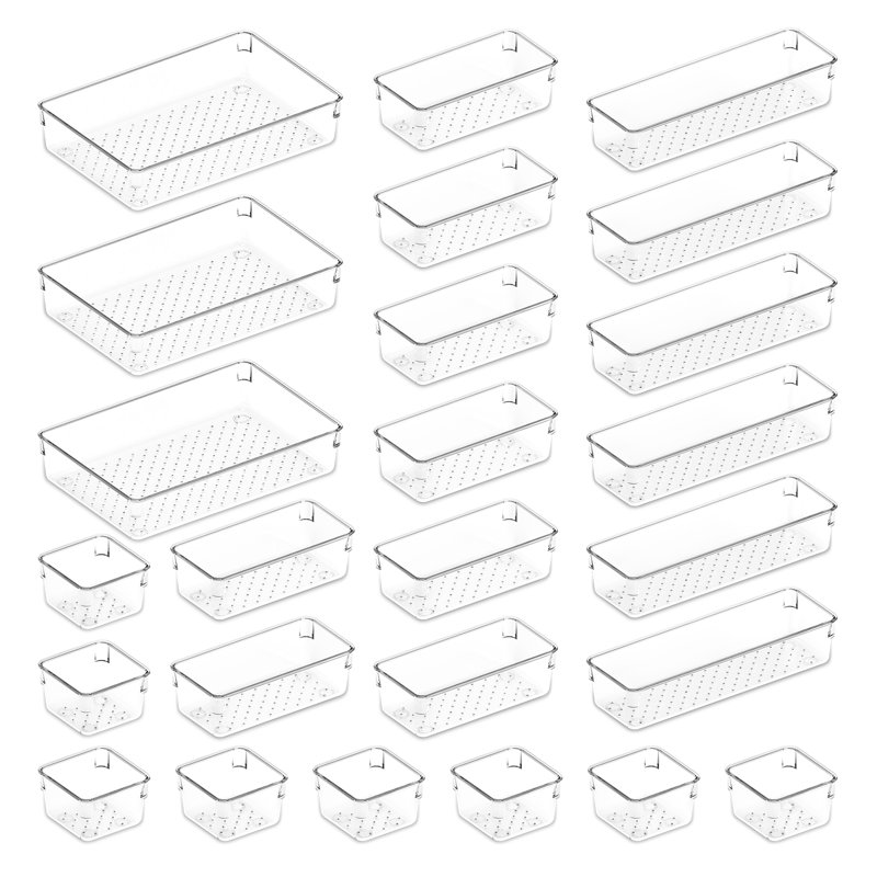 Laurenashley 1.8" H x 9" W x 9" D Organizer Set