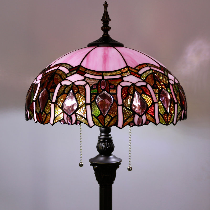 Labounty 70'' Bronze Traditional Floor Lamp Set