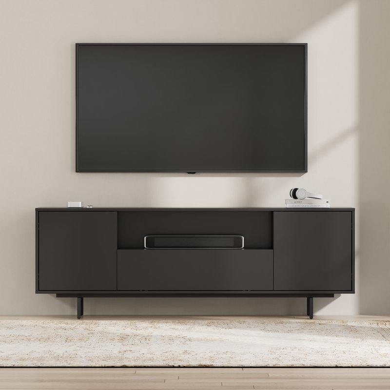 Canterbury 3 Door TV Stand for TVs up to 85"