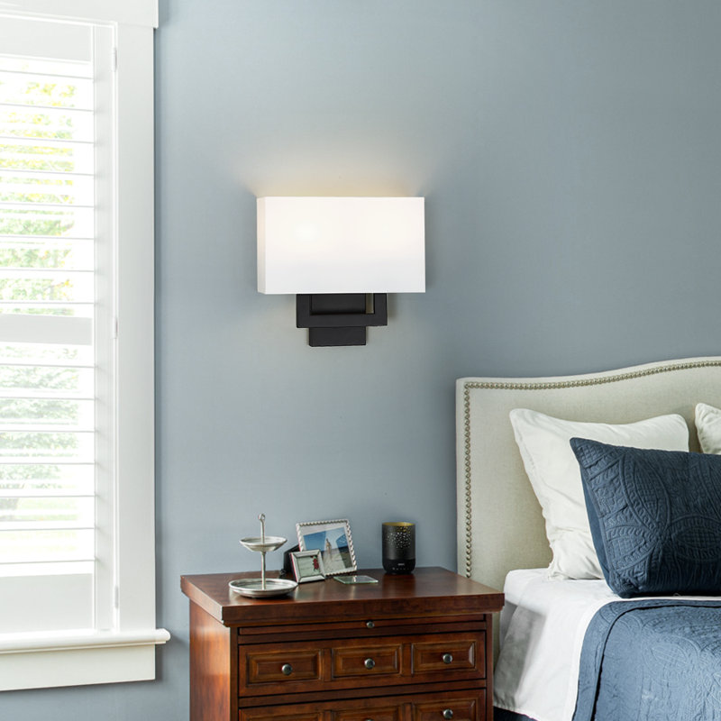2 - Light Dimmable Wall Sconce