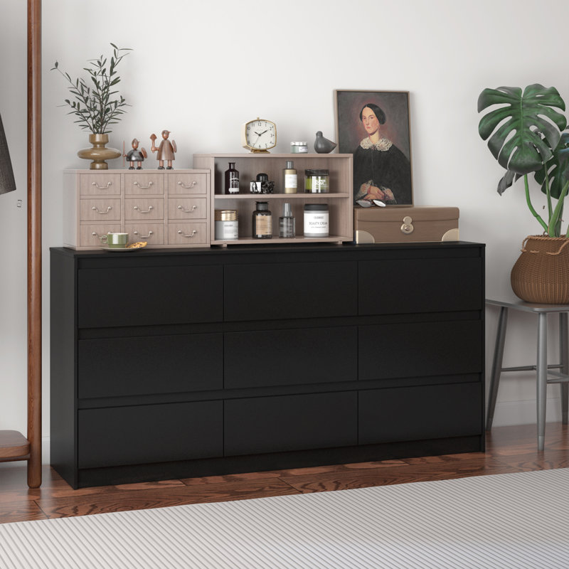 63" Wide 9 Drawers Dresser